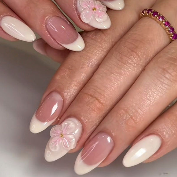 12 Sizes-24 Pcs Press On Nails JP3896