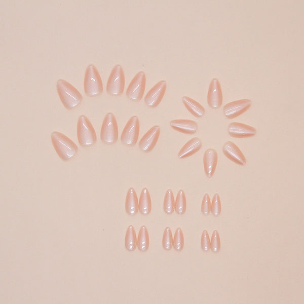 12 Sizes-24 PcsPress On NailsW1569