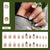12 Sizes-24 Pcs Press On Nails Z982