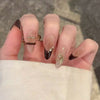 12 Sizes-24 Pcs Press On Nails Z1014