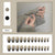 12 Sizes-24 Pcs Press On Nails R161