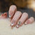 12 Sizes-24 Pcs Press On Nails MY016