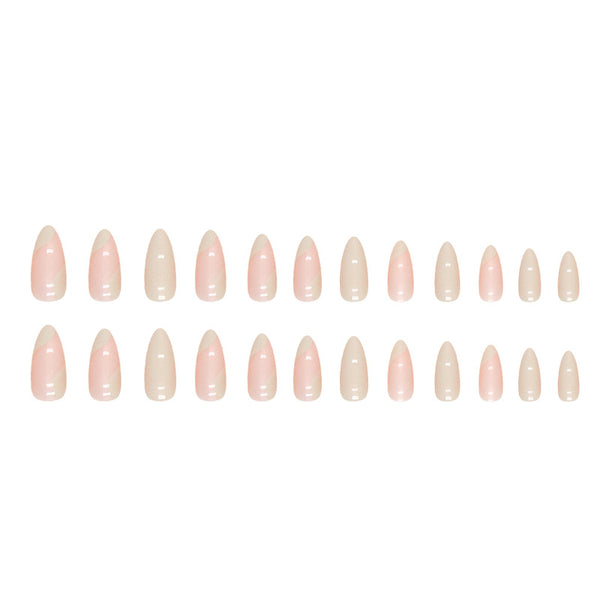 12 Sizes-24 Pcs Press On Nails W690