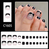 12 Sizes-24 Pcs Press On Nails C1605