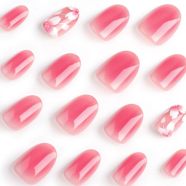12 Sizes-24 Pcs Press On Nails JP2601