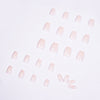 12 Sizes-24 Pcs Press On Nails JP1069