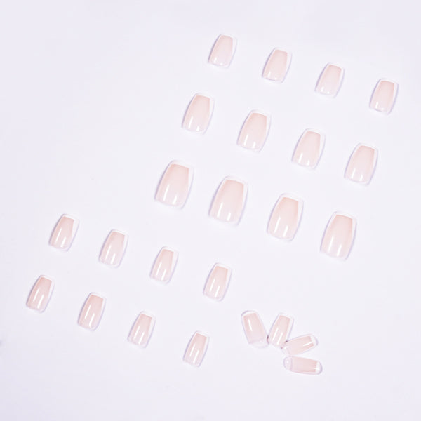 12 Sizes-24 Pcs Press On Nails JP1069