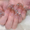 12 Sizes-24 Pcs Press On Nails JP2896