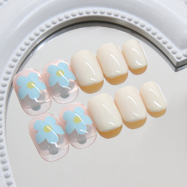 12 Sizes-24 Pcs Press On Nails R925