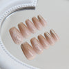 12 Sizes-24 Pcs Press On Nails R862