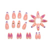 12 Sizes-24 Pcs Press On Nails Y1815
