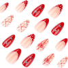 12 Sizes-24 Pcs Press On Nails JP4062