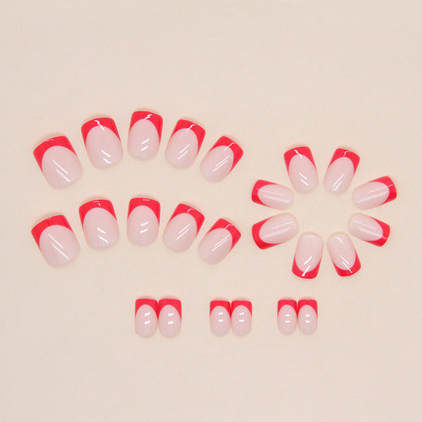 12 Sizes-24 Pcs Press On Nails W579