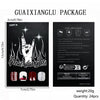 12 Sizes-24 Pcs Press On Nails C695