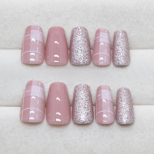 12 Sizes-24 Pcs Press On Nails R899