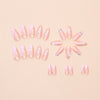 12 Sizes-24 Pcs Press On Nails W1770
