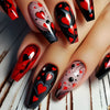 12 Sizes-24 Pcs Press On Nails Y445