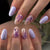 12 Sizes-24 Pcs Press On Nails C1226