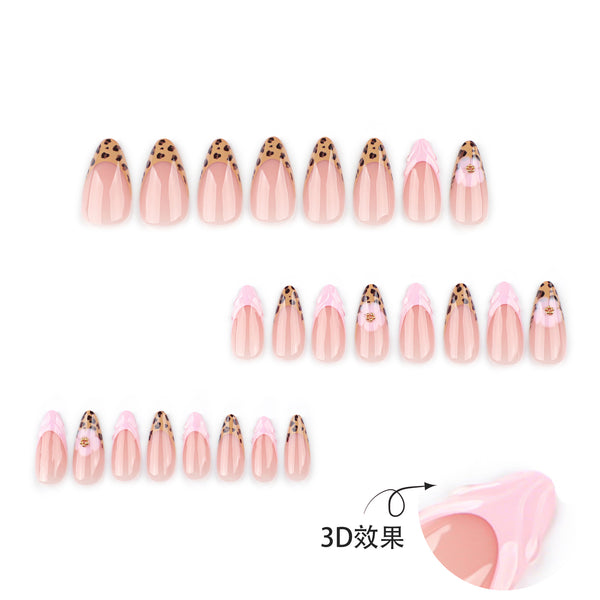 12 Sizes-24 Pcs Press On Nails JP4012