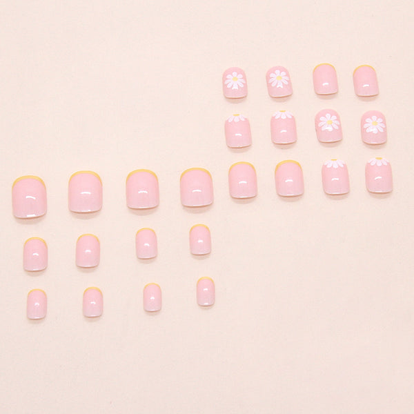12 Sizes-24 Pcs Press On Nails W1941