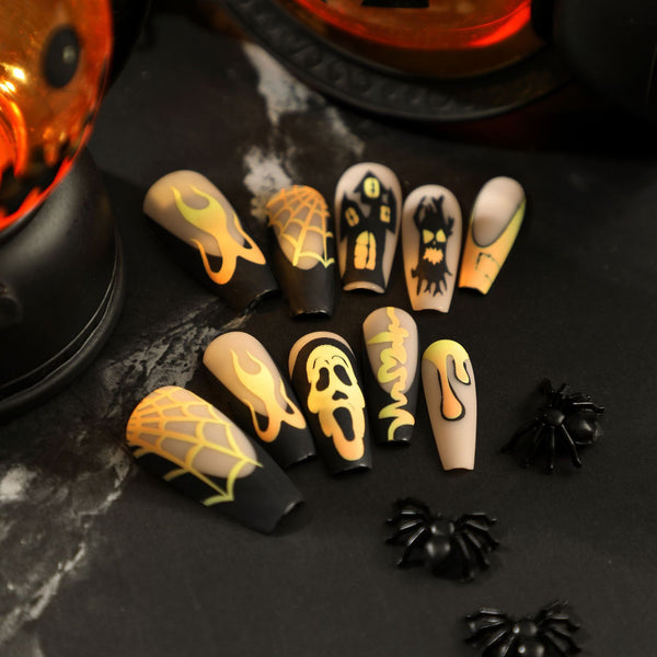 12 Sizes-24 Pcs Press On Nails JP2511