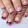 12 Sizes-24 Pcs Press On Nails C1214