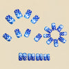12 Sizes-24 Pcs Press On Nails Y1763