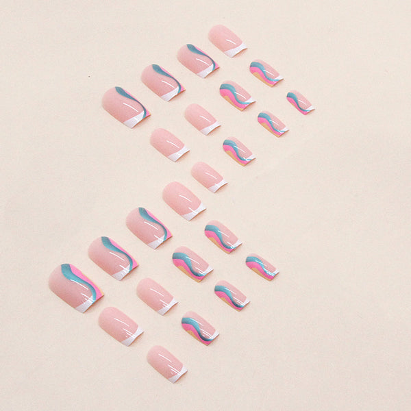 12 Sizes-24 Pcs Press On Nails W785
