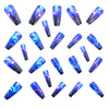 12 Sizes-24 Pcs Press On Nails Y694