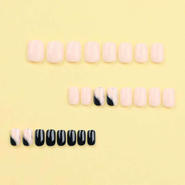 12 Sizes-24 Pcs Press On Nails JP2906