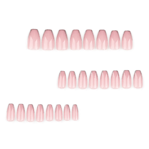 12 Sizes-24 Pcs Press On Nails JP3297