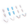 12 Sizes-24 Pcs Press On Nails W199