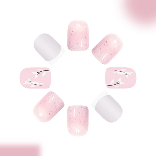 12 Sizes-24 Pcs Press On Nails C1342