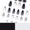12 Sizes-24 Pcs Press On Nails JP4196