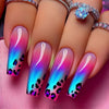 12 Sizes-24 Pcs Press On Nails Y708