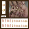 12 Sizes-24 Pcs Press On Nails Z1042