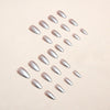 12 Sizes-24 Pcs Press On Nails W332