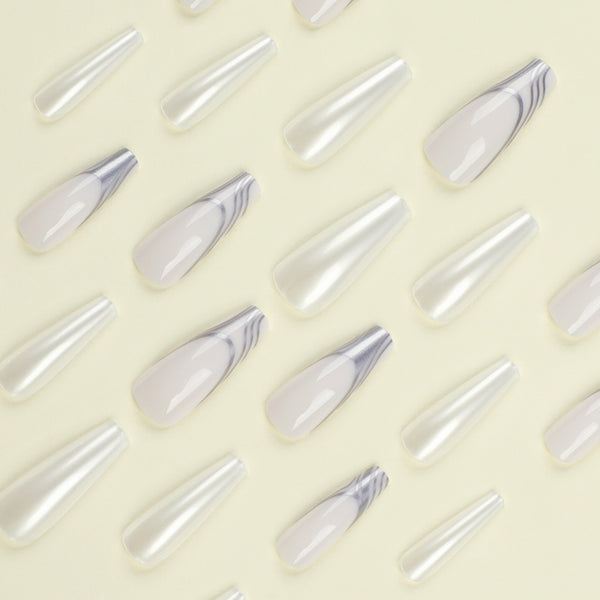 12 Sizes-24 Pcs Press On Nails JP2745
