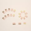 12 Sizes-24 Pcs Press On Nails R751