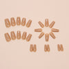 12 Sizes-24 Pcs Press On Nails CF044