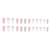 12 Sizes-24 Pcs Press On Nails Z495
