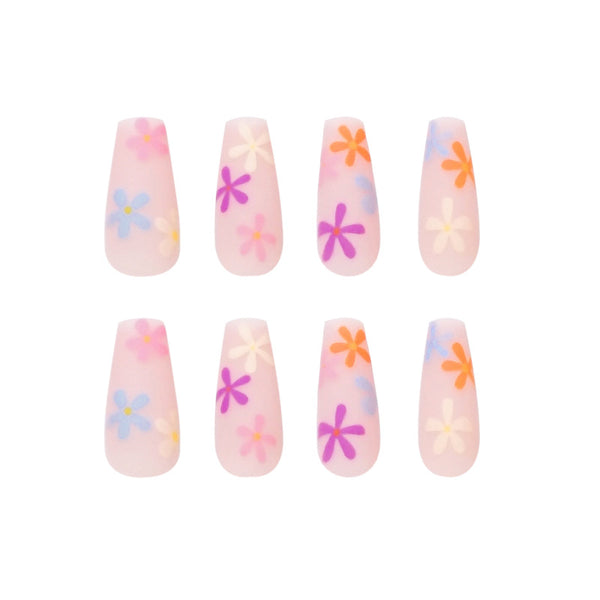 12 Sizes-24 Pcs Press On Nails JP1156