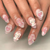 12 Sizes-24 Pcs Press On Nails JP4006