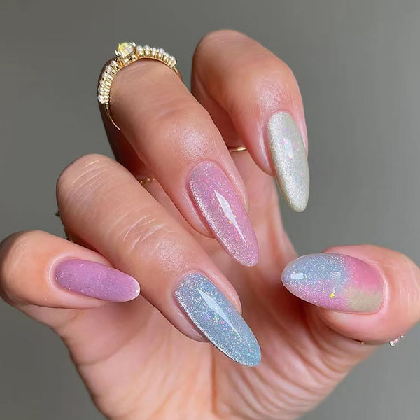 12 Sizes-24 Pcs Press On Nails W1678