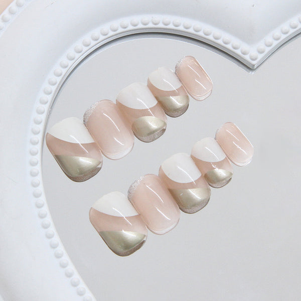12 Sizes-24 Pcs Press On Nails R944