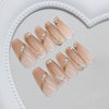 12 Sizes-24 PcsPress On Nails Z1152