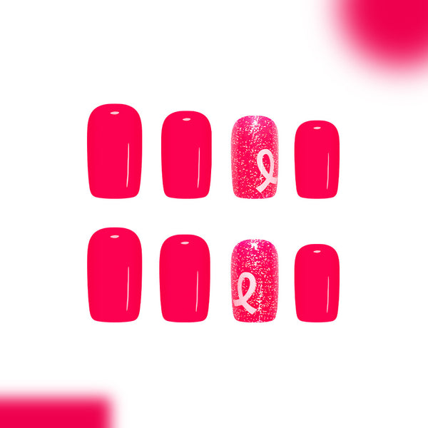 12 Sizes-24 Pcs Press On Nails C1218