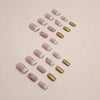 12 Sizes-24 Pcs Press On Nails Z829