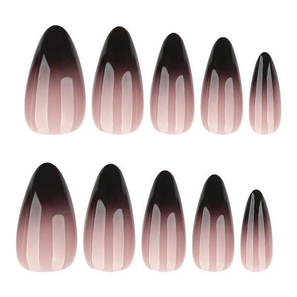 12 Sizes-24 Pcs Press On Nails JP4172