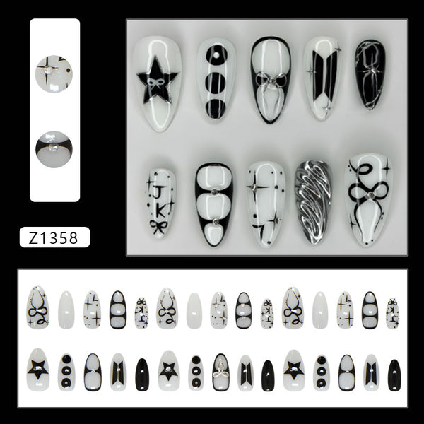 30 Pcs Press On Nails Z1358